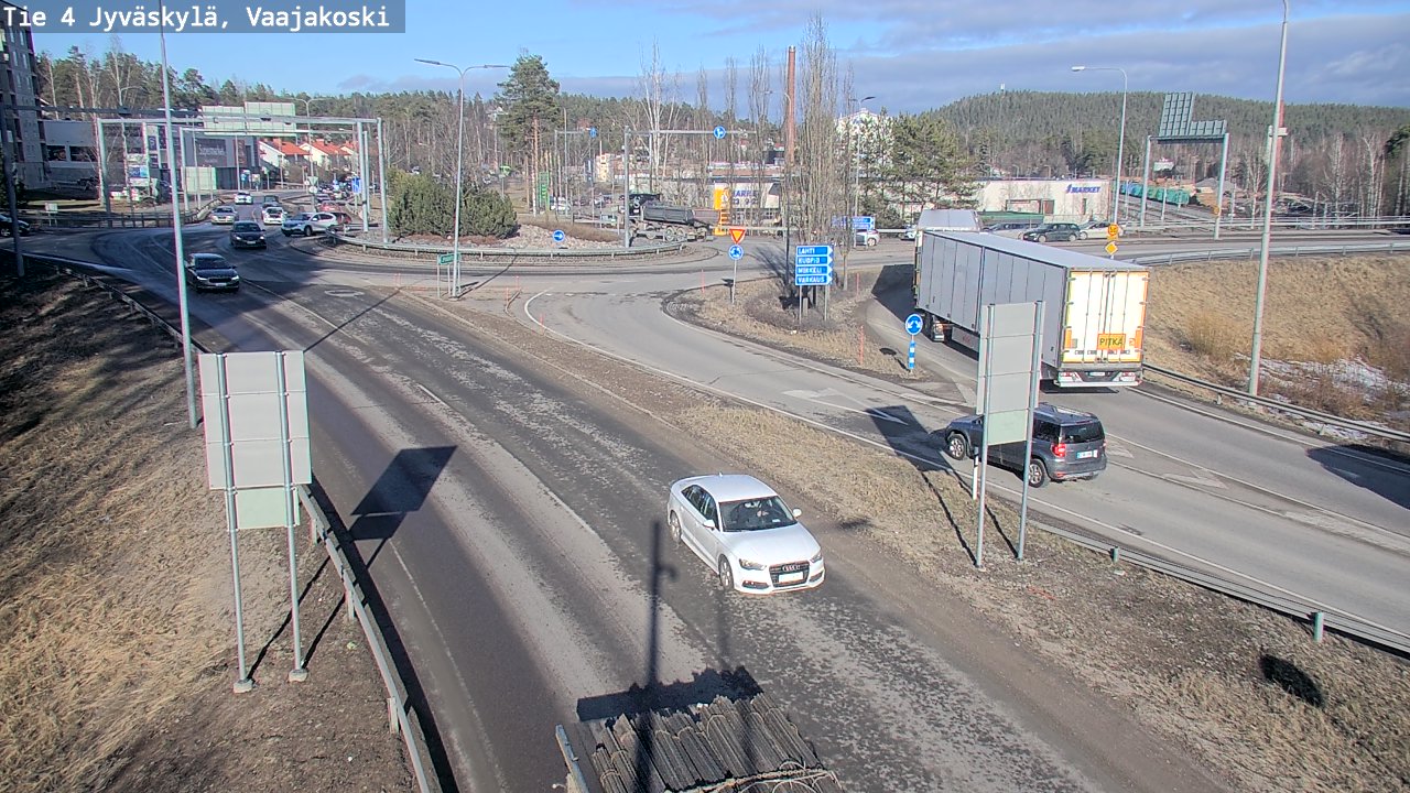 Kelikamerat Kuva Tie 4 Jyväskylä, Vaajakoski, Jyväskylä, Keski-Suomi