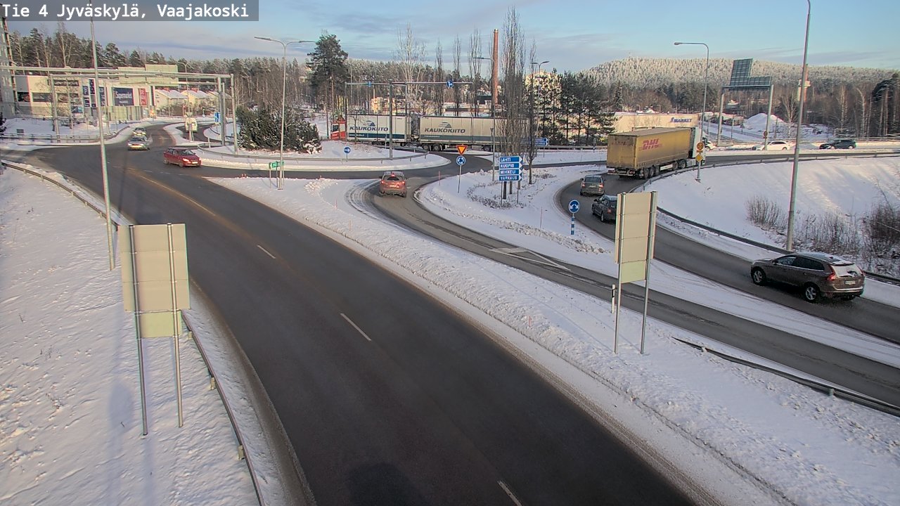 Kelikamerat Kuva Tie 4 Jyväskylä, Vaajakoski, Jyväskylä, Keski-Suomi