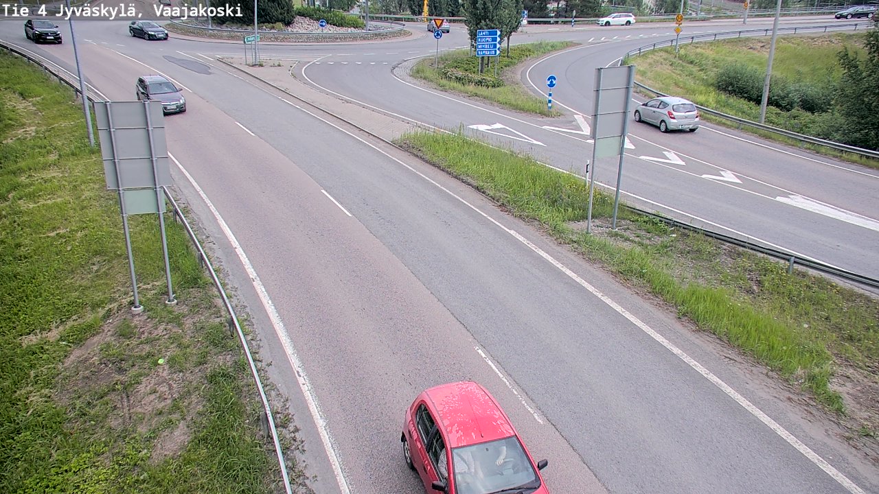 Kelikamerat Kuva Tie 4 Jyväskylä, Vaajakoski, Jyväskylä, Keski-Suomi