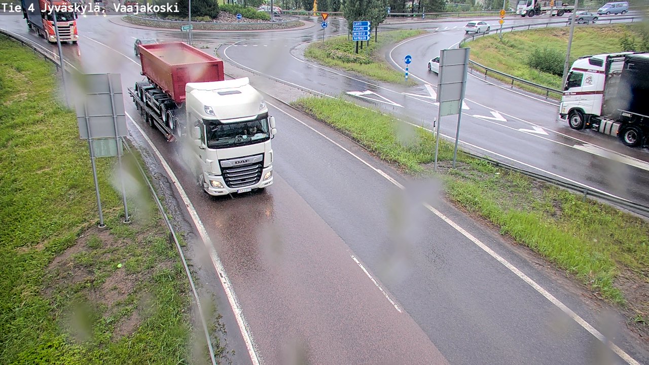 Kelikamerat Kuva Tie 4 Jyväskylä, Vaajakoski, Jyväskylä, Keski-Suomi