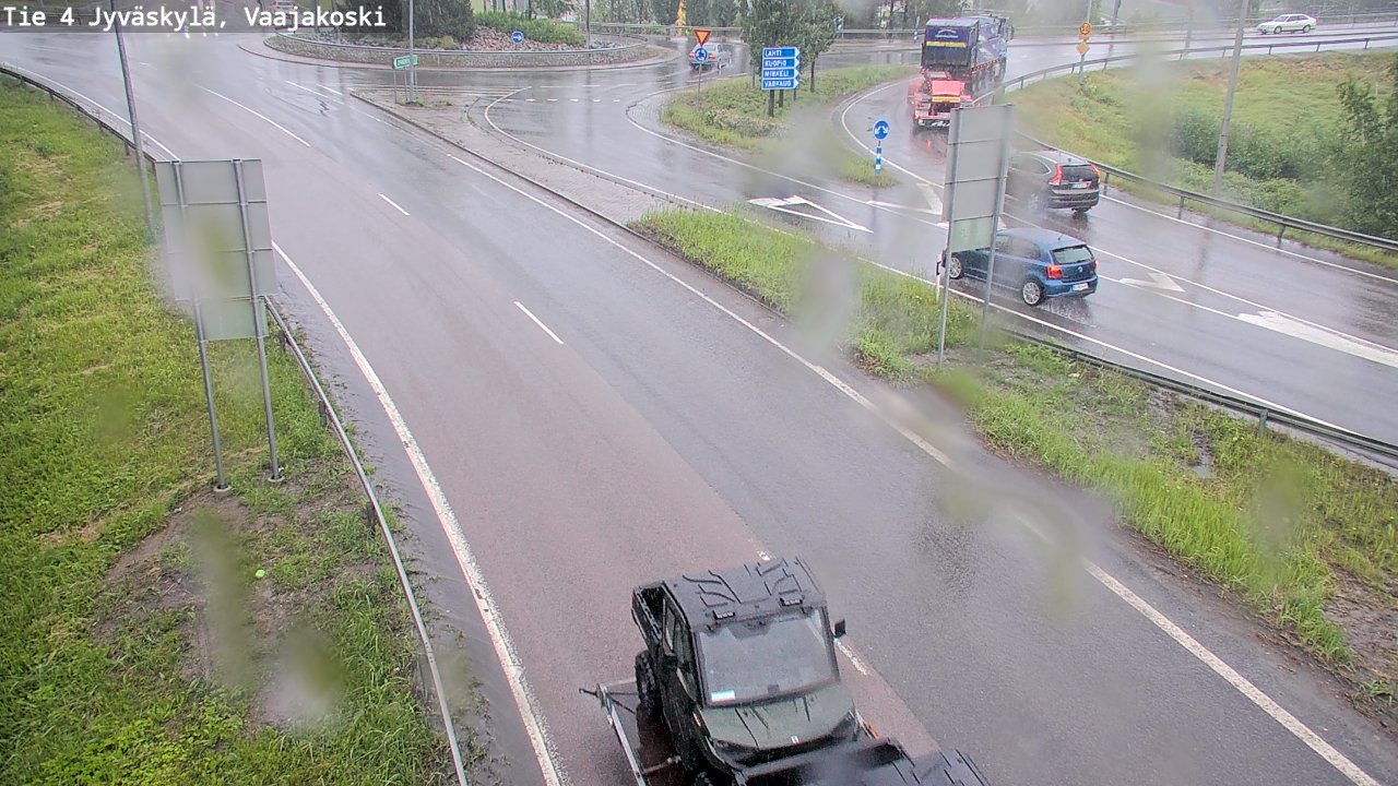 Kelikamerat Kuva Tie 4 Jyväskylä, Vaajakoski, Jyväskylä, Keski-Suomi
