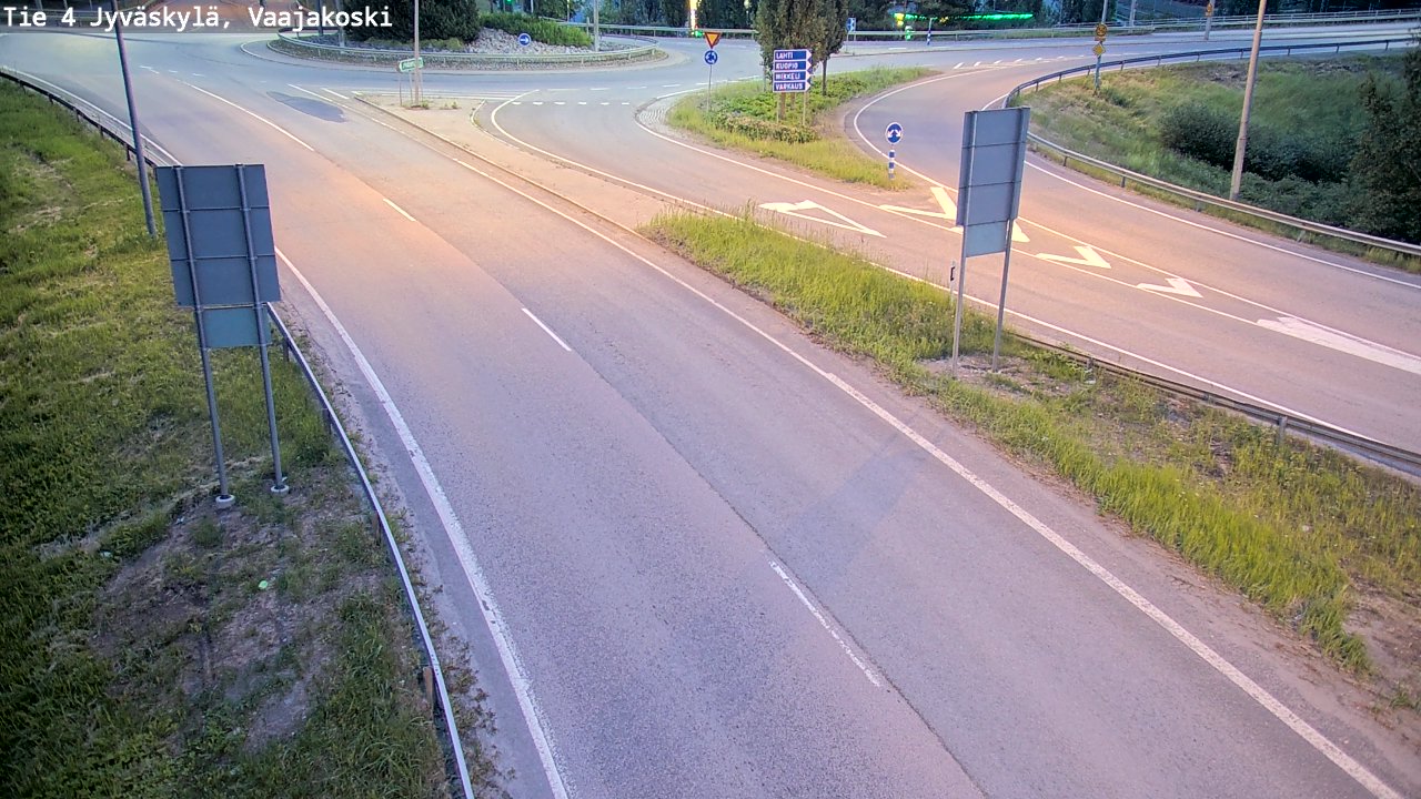 Kelikamerat Kuva Tie 4 Jyväskylä, Vaajakoski, Jyväskylä, Keski-Suomi