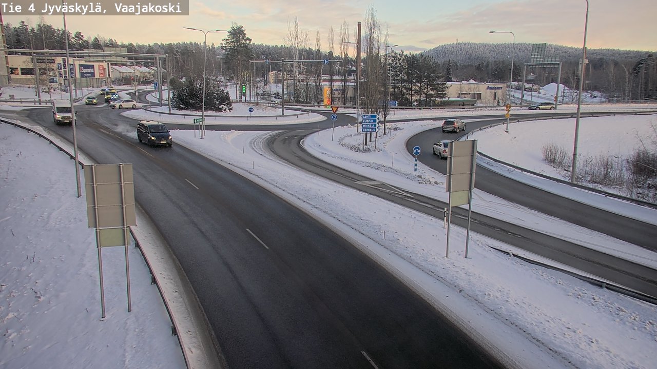 Kelikamerat Kuva Tie 4 Jyväskylä, Vaajakoski, Jyväskylä, Keski-Suomi