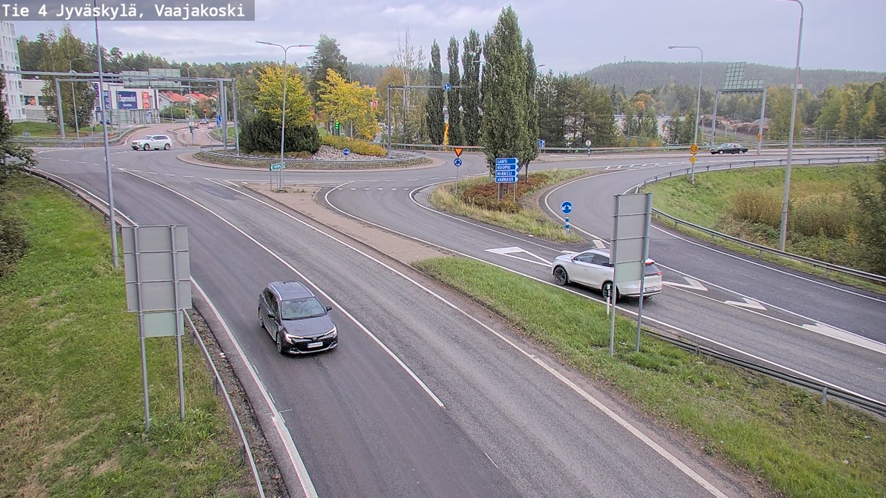 Kelikamerat Kuva Tie 4 Jyväskylä, Vaajakoski, Jyväskylä, Keski-Suomi