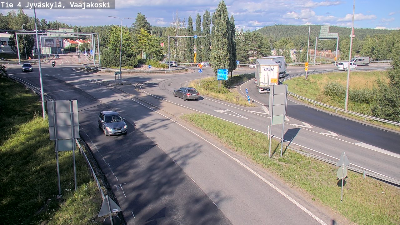 Kelikamerat Kuva Tie 4 Jyväskylä, Vaajakoski, Jyväskylä, Keski-Suomi
