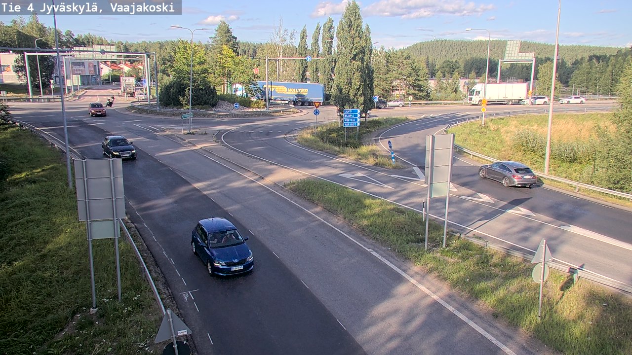 Kelikamerat Kuva Tie 4 Jyväskylä, Vaajakoski, Jyväskylä, Keski-Suomi