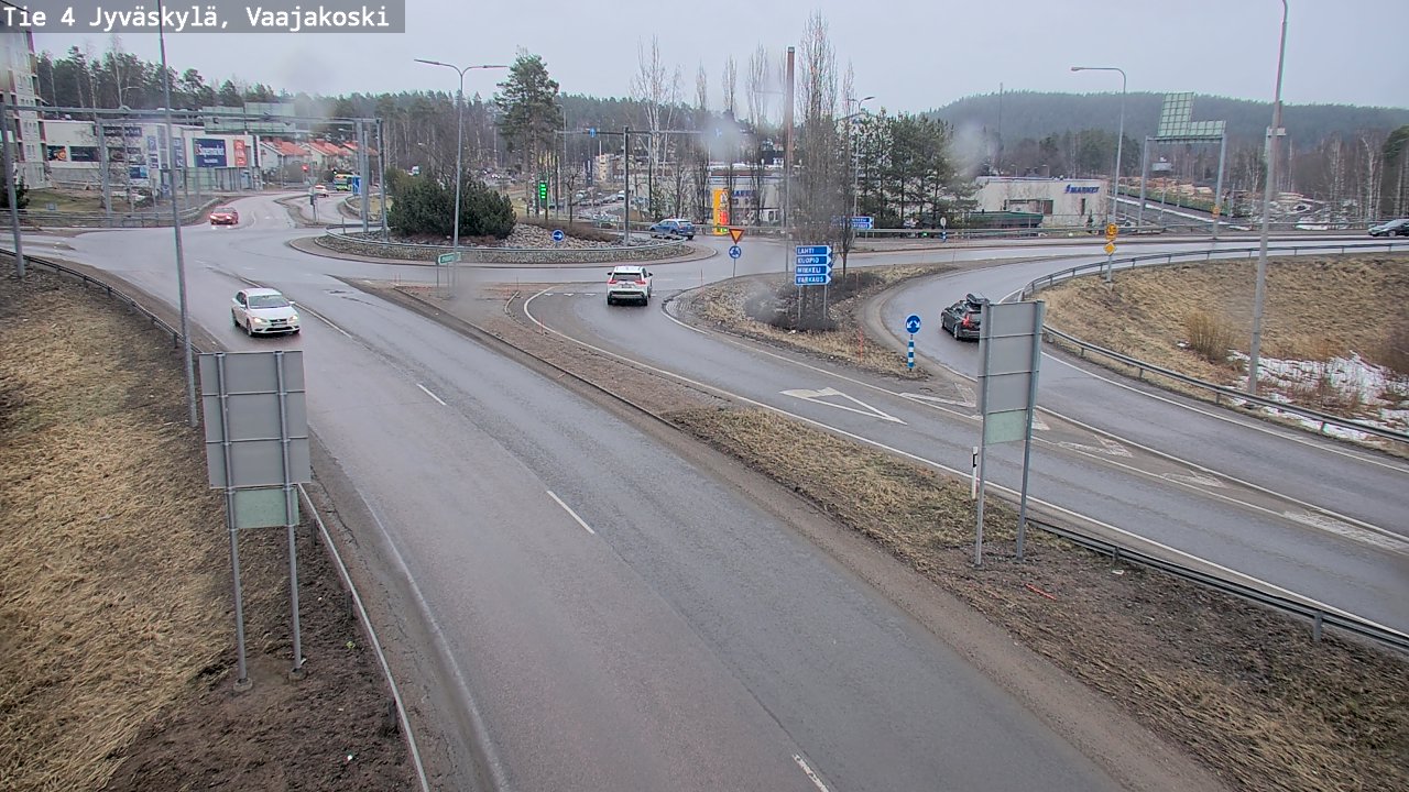 Kelikamerat Kuva Tie 4 Jyväskylä, Vaajakoski, Jyväskylä, Keski-Suomi