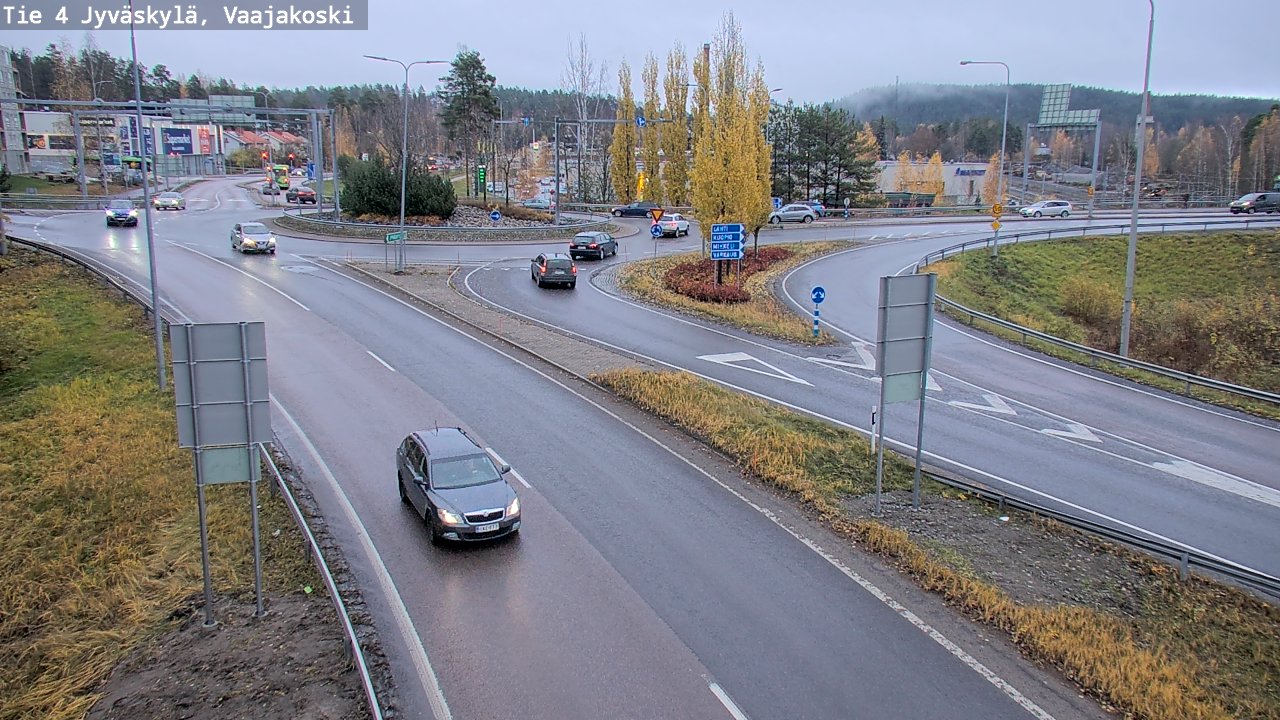 Kelikamerat Kuva Tie 4 Jyväskylä, Vaajakoski, Jyväskylä, Keski-Suomi