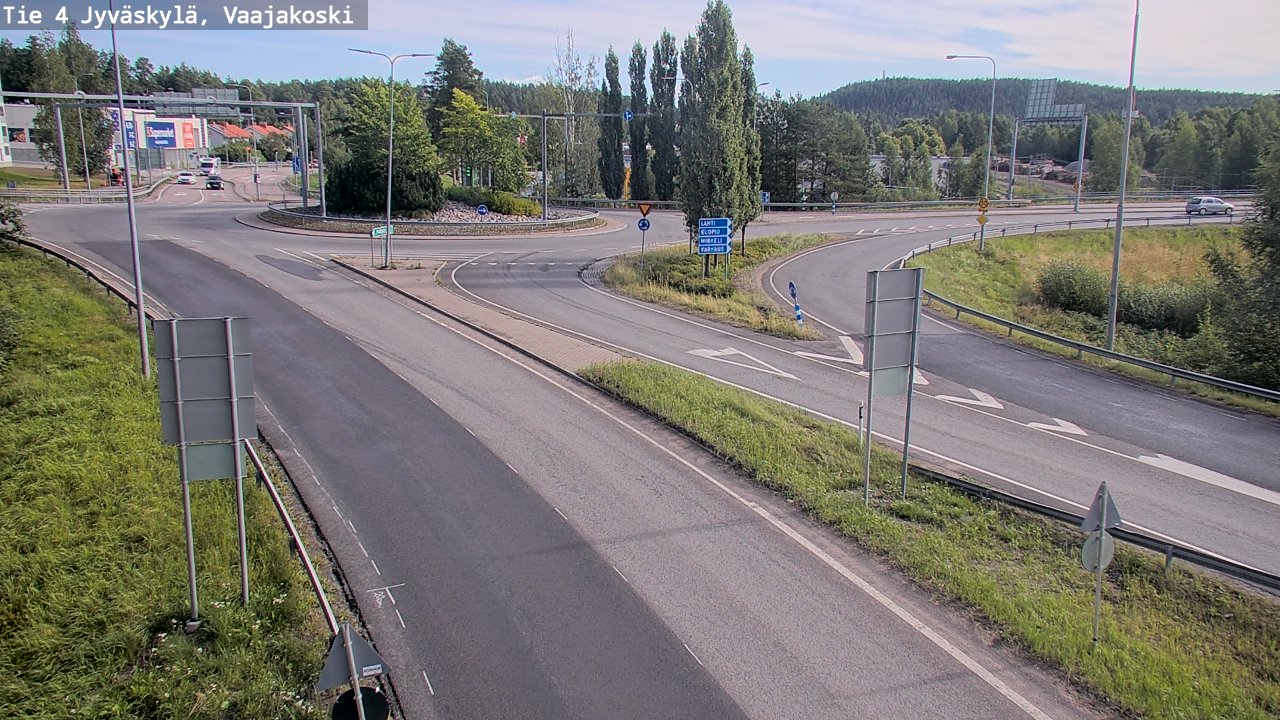 Kelikamerat Kuva Tie 4 Jyväskylä, Vaajakoski, Jyväskylä, Keski-Suomi