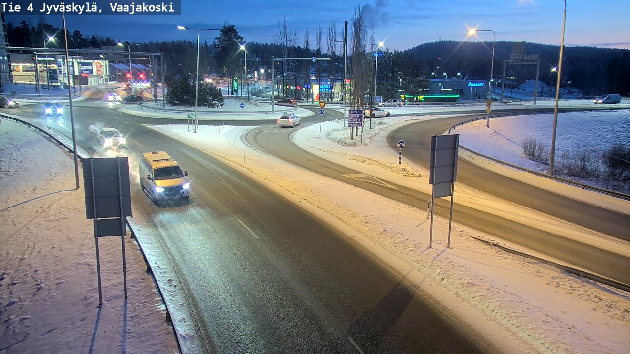 Kelikamerat Kuva Tie 4 Jyväskylä, Vaajakoski, Jyväskylä, Keski-Suomi