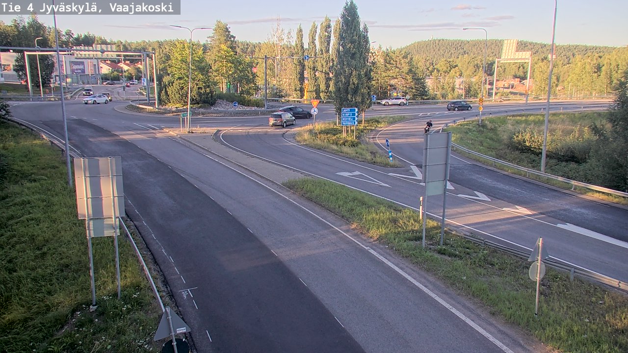 Kelikamerat Kuva Tie 4 Jyväskylä, Vaajakoski, Jyväskylä, Keski-Suomi