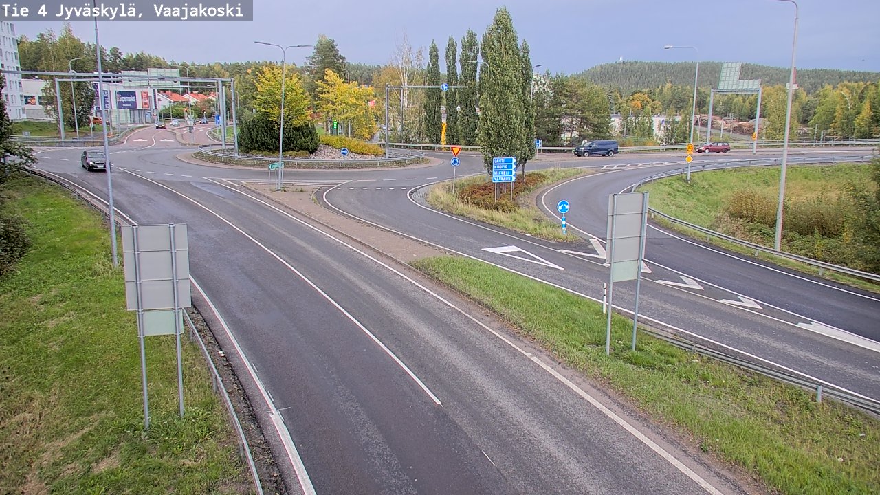 Kelikamerat Kuva Tie 4 Jyväskylä, Vaajakoski, Jyväskylä, Keski-Suomi
