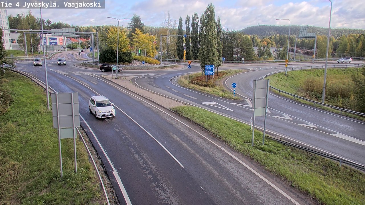 Weather Camera Image Road 4 Jyväskylä, Vaajakoski, Jyväskylä, Keski-Suomi