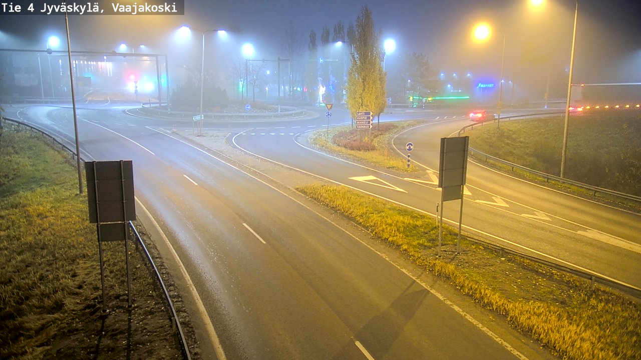 Kelikamerat Kuva Tie 4 Jyväskylä, Vaajakoski, Jyväskylä, Keski-Suomi