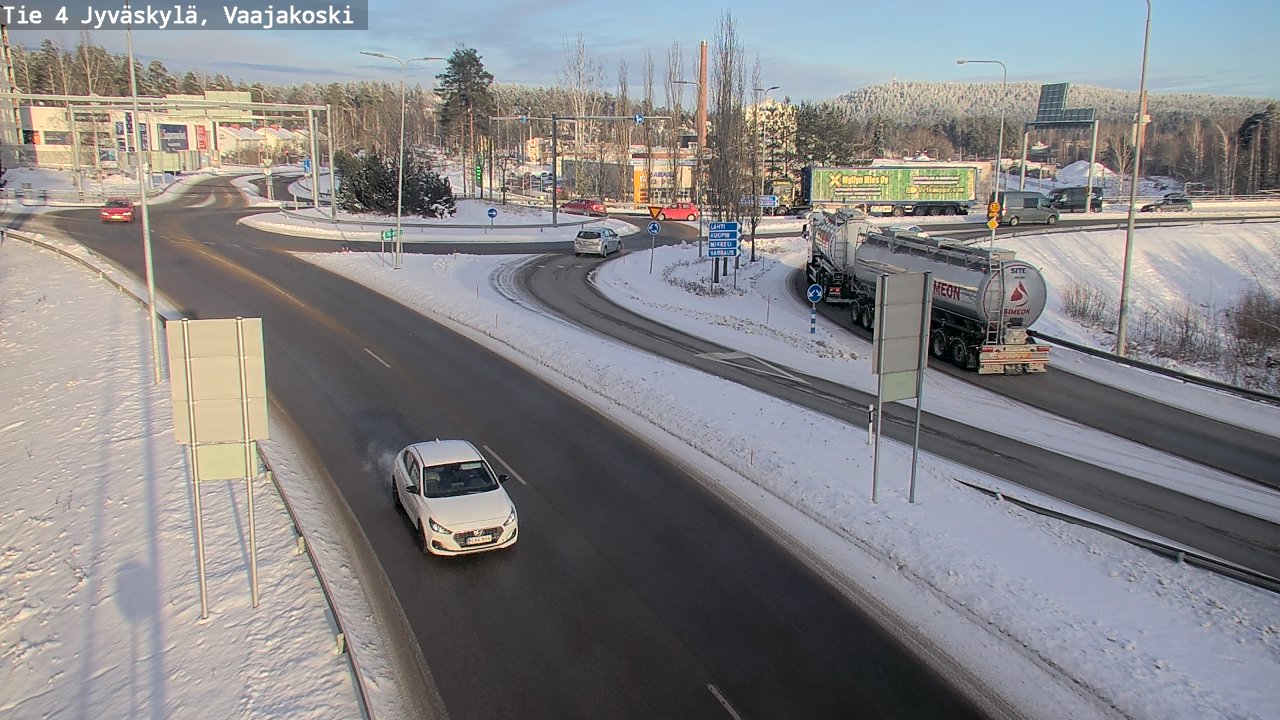 Kelikamerat Kuva Tie 4 Jyväskylä, Vaajakoski, Jyväskylä, Keski-Suomi