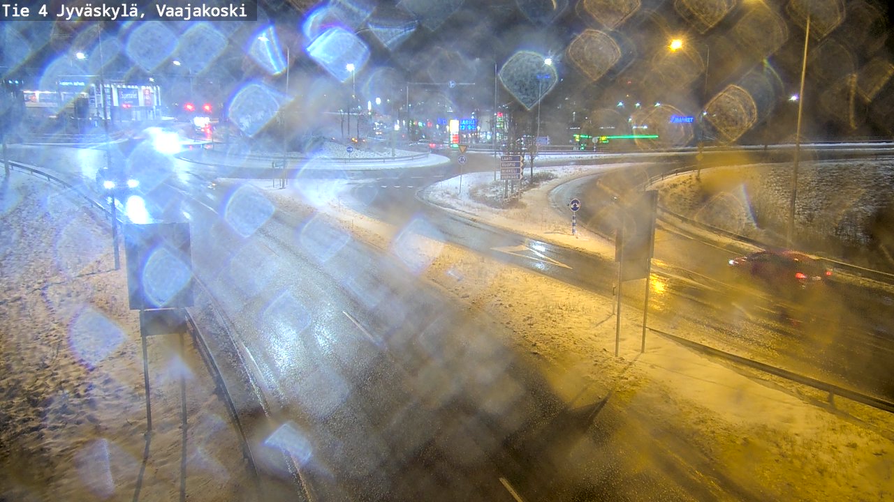 Weather Camera Image Väg 4 Jyväskylä, Vaajakoski, Jyväskylä, Keski-Suomi