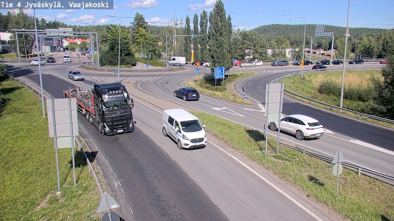 Kelikamerat Kuva Tie 4 Jyväskylä, Vaajakoski, Jyväskylä, Keski-Suomi