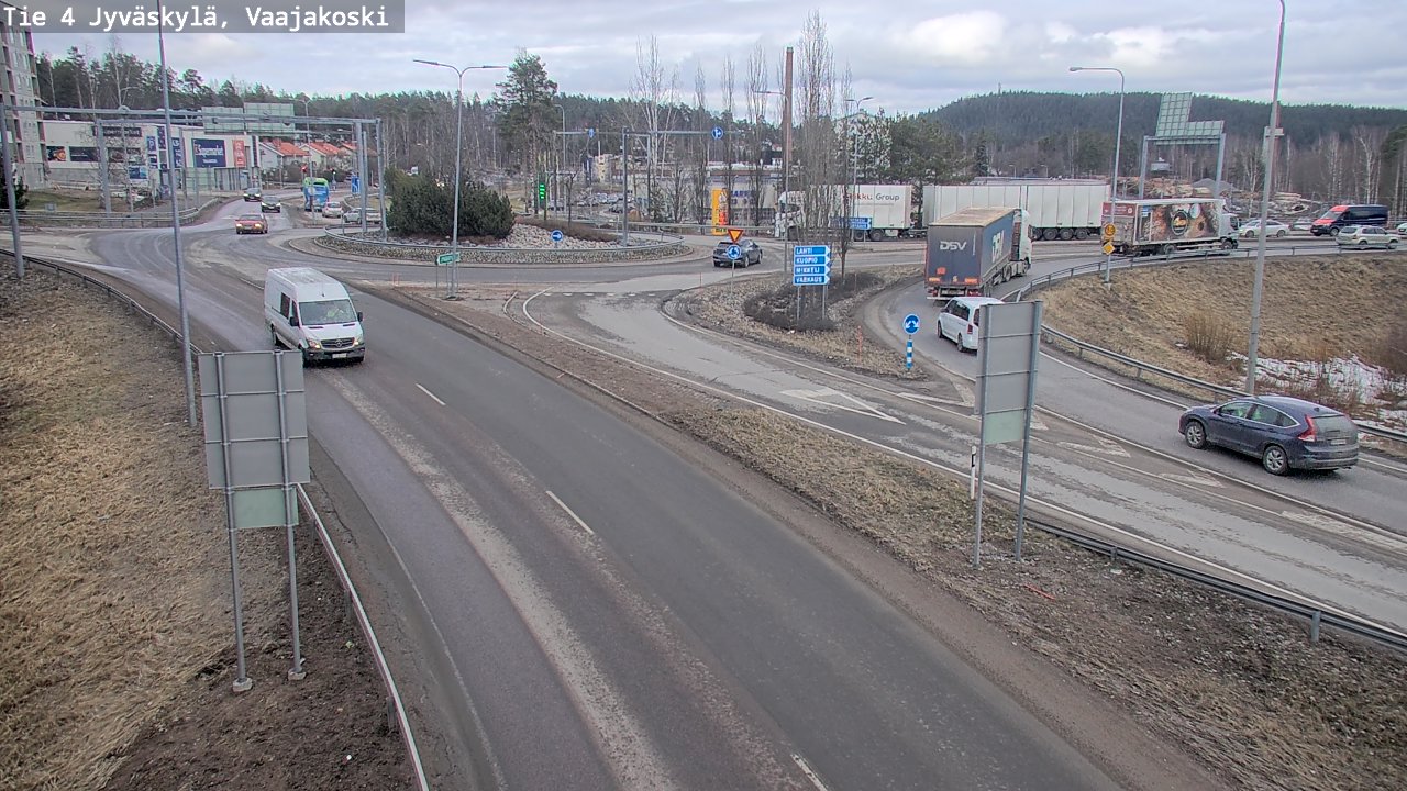 Kelikamerat Kuva Tie 4 Jyväskylä, Vaajakoski, Jyväskylä, Keski-Suomi