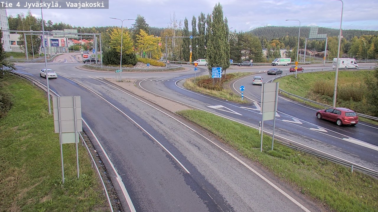 Kelikamerat Kuva Tie 4 Jyväskylä, Vaajakoski, Jyväskylä, Keski-Suomi