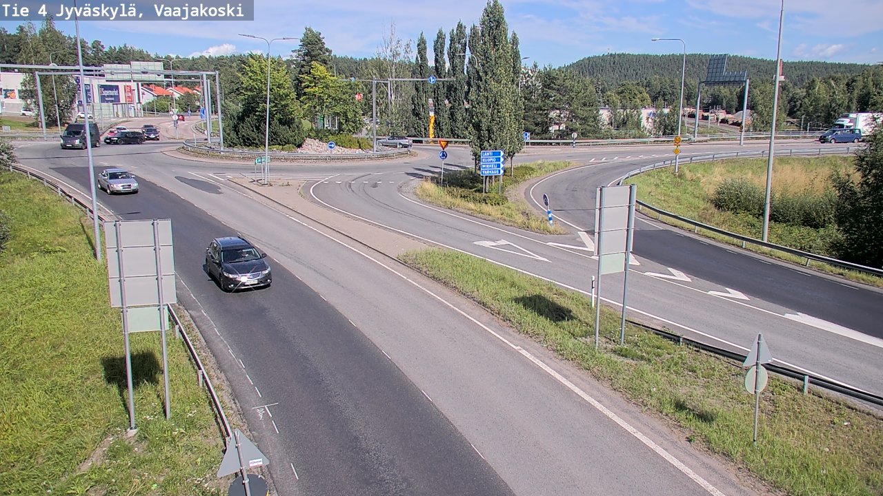 Kelikamerat Kuva Tie 4 Jyväskylä, Vaajakoski, Jyväskylä, Keski-Suomi