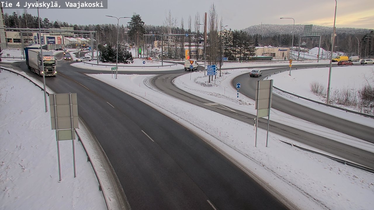 Kelikamerat Kuva Tie 4 Jyväskylä, Vaajakoski, Jyväskylä, Keski-Suomi