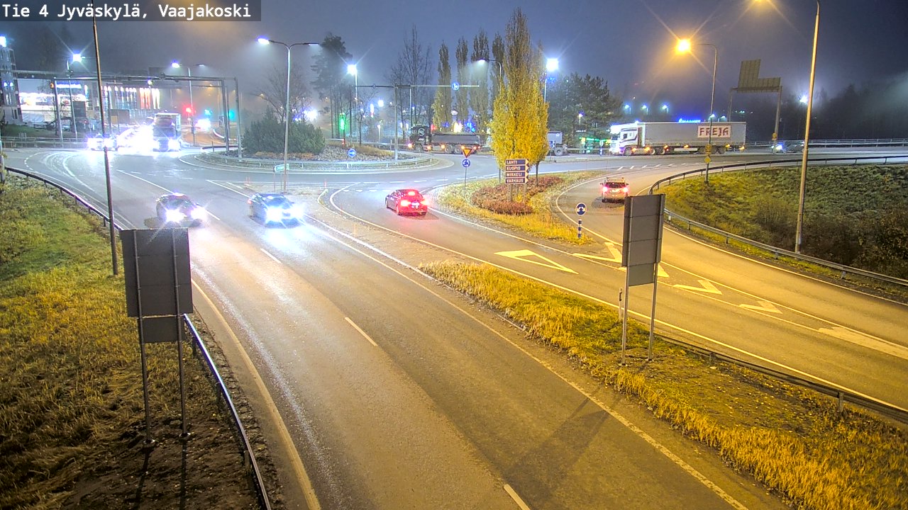 Kelikamerat Kuva Tie 4 Jyväskylä, Vaajakoski, Jyväskylä, Keski-Suomi