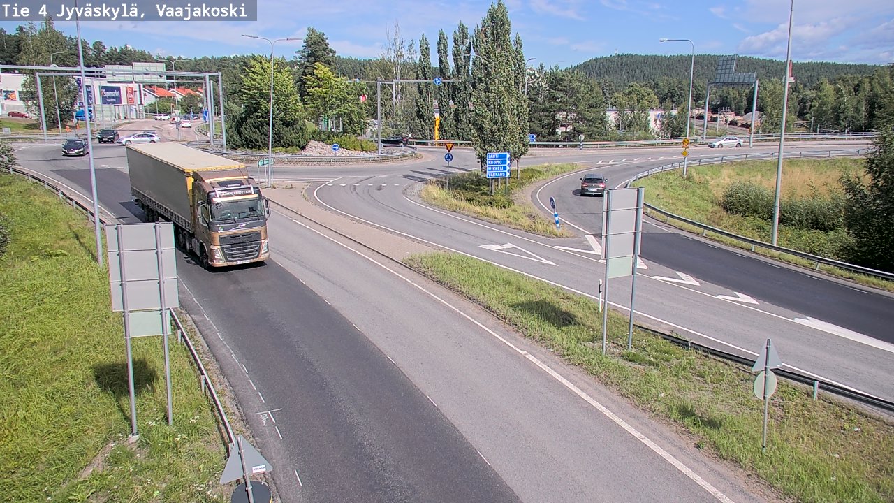 Kelikamerat Kuva Tie 4 Jyväskylä, Vaajakoski, Jyväskylä, Keski-Suomi