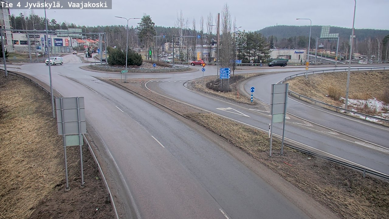 Kelikamerat Kuva Tie 4 Jyväskylä, Vaajakoski, Jyväskylä, Keski-Suomi
