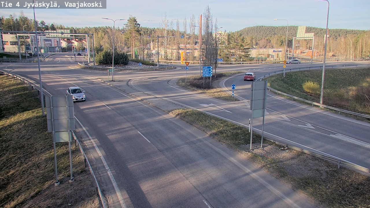 Weather Camera Image Road 4 Jyväskylä, Vaajakoski, Jyväskylä, Keski-Suomi