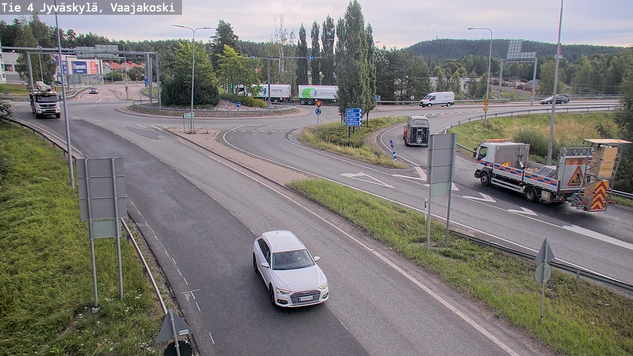 Weather Camera Image Road 4 Jyväskylä, Vaajakoski, Jyväskylä, Keski-Suomi