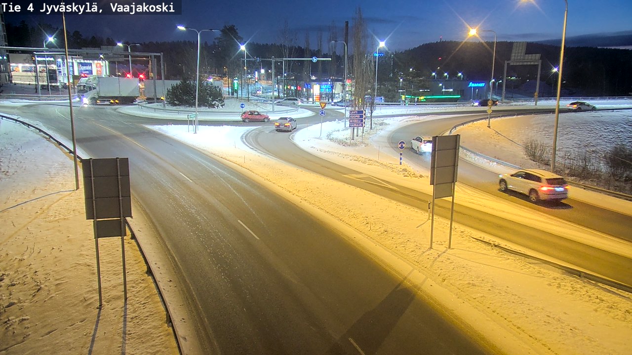 Kelikamerat Kuva Tie 4 Jyväskylä, Vaajakoski, Jyväskylä, Keski-Suomi