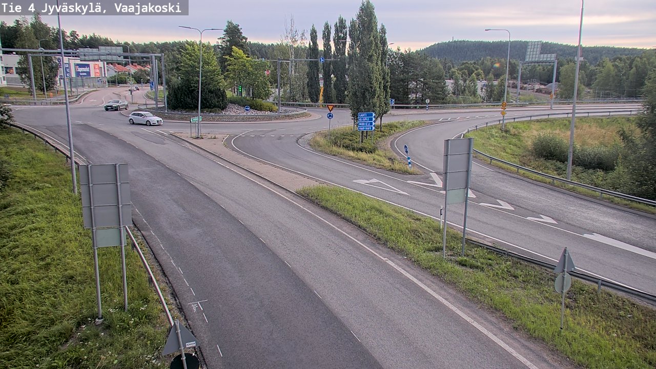 Weather Camera Image Road 4 Jyväskylä, Vaajakoski, Jyväskylä, Keski-Suomi