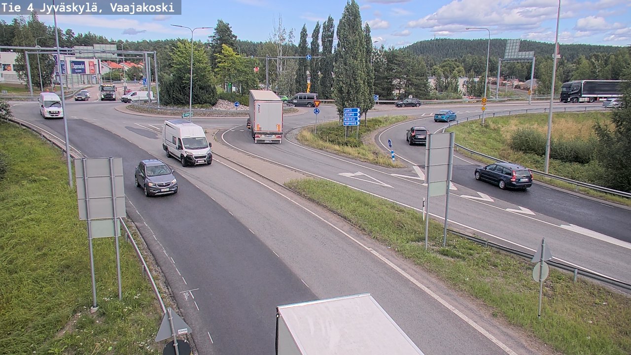 Kelikamerat Kuva Tie 4 Jyväskylä, Vaajakoski, Jyväskylä, Keski-Suomi