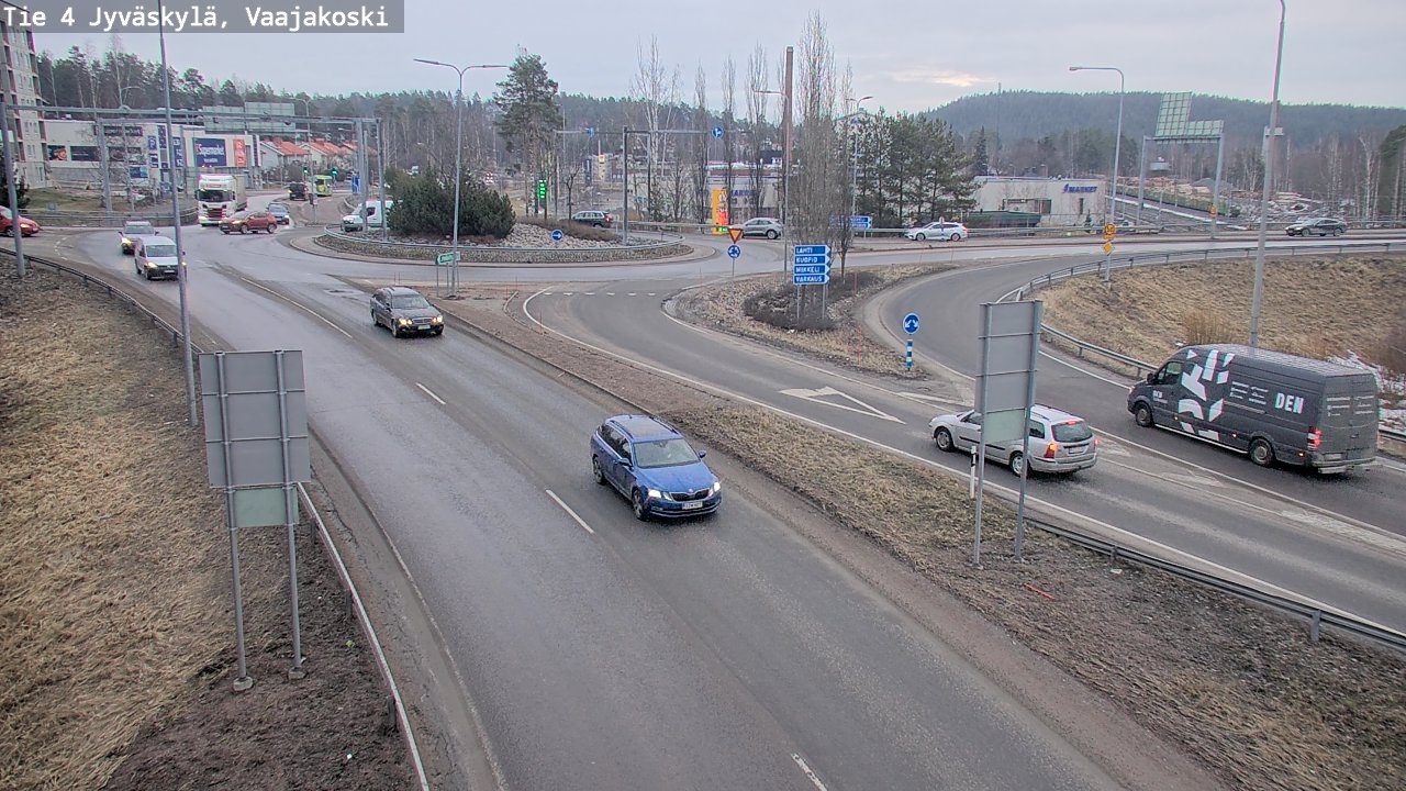 Kelikamerat Kuva Tie 4 Jyväskylä, Vaajakoski, Jyväskylä, Keski-Suomi