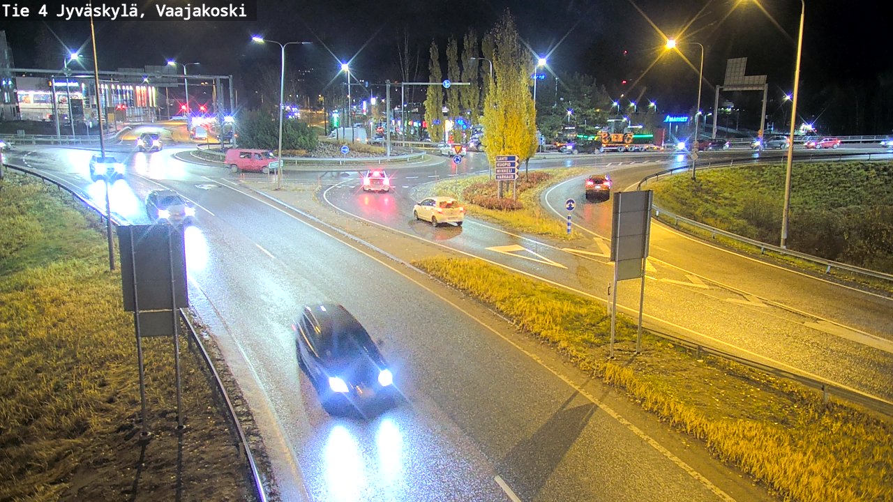 Kelikamerat Kuva Tie 4 Jyväskylä, Vaajakoski, Jyväskylä, Keski-Suomi