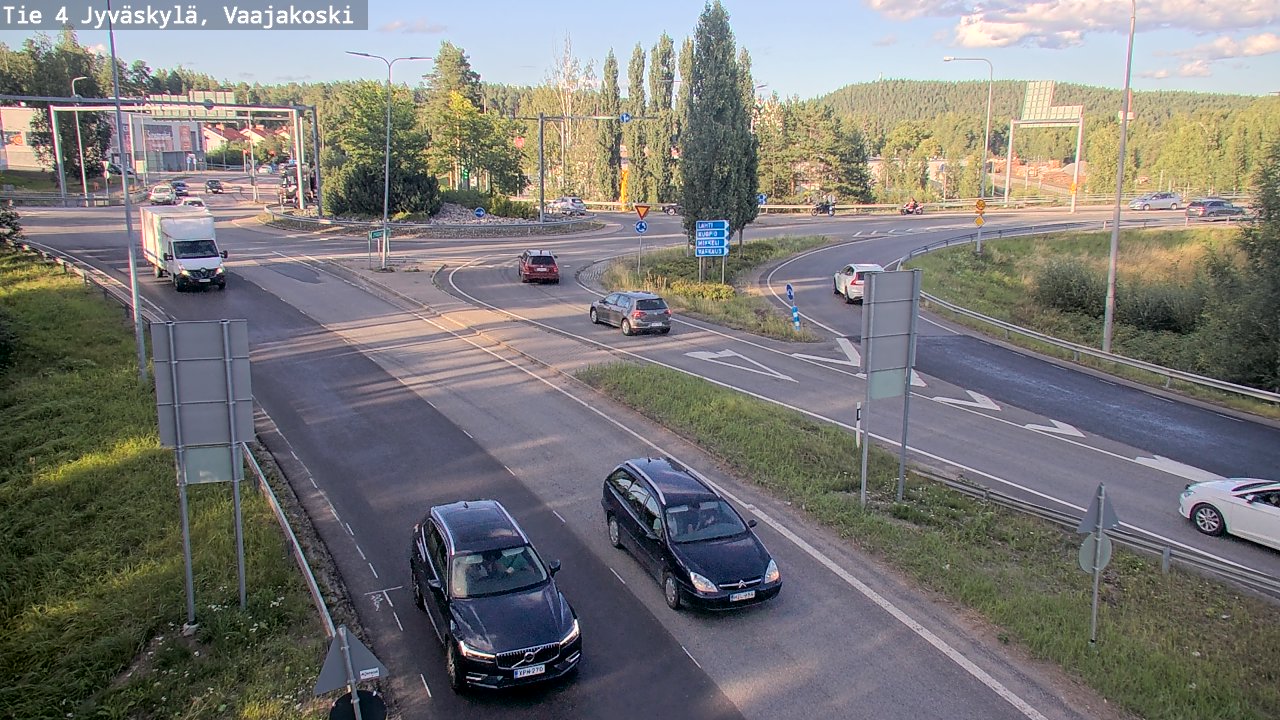 Kelikamerat Kuva Tie 4 Jyväskylä, Vaajakoski, Jyväskylä, Keski-Suomi