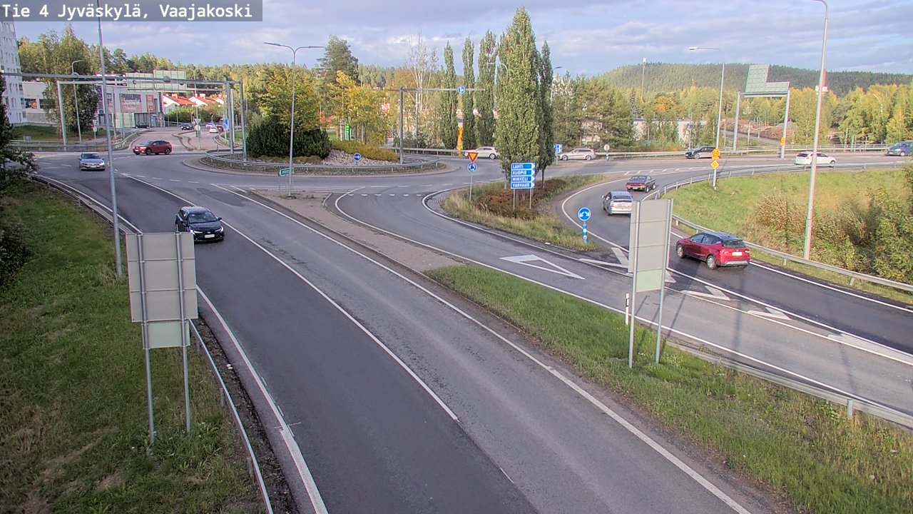 Kelikamerat Kuva Tie 4 Jyväskylä, Vaajakoski, Jyväskylä, Keski-Suomi