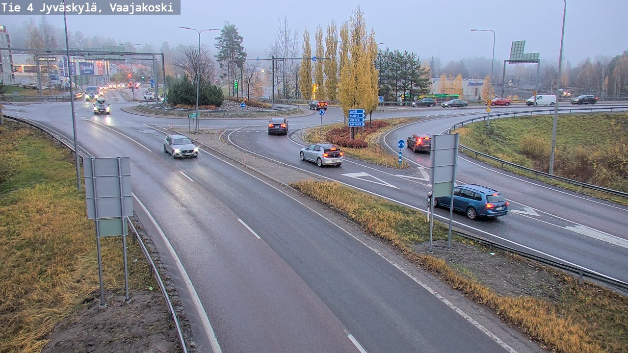 Kelikamerat Kuva Tie 4 Jyväskylä, Vaajakoski, Jyväskylä, Keski-Suomi