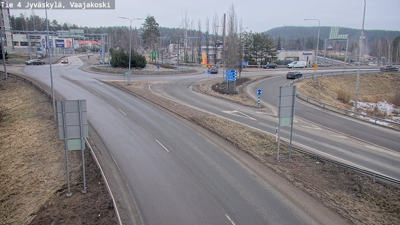 Kelikamerat Kuva Tie 4 Jyväskylä, Vaajakoski, Jyväskylä, Keski-Suomi