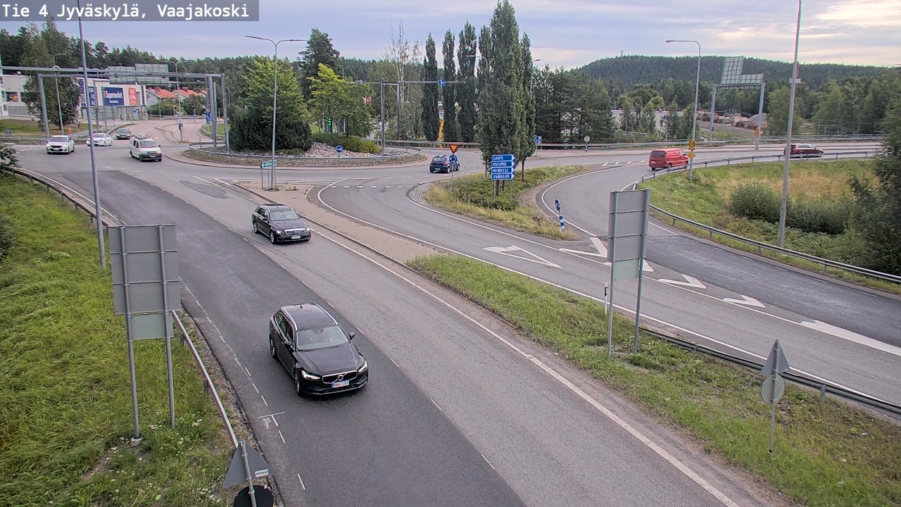 Weather Camera Image Road 4 Jyväskylä, Vaajakoski, Jyväskylä, Keski-Suomi