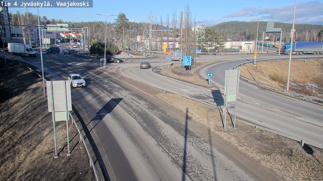 Kelikamerat Kuva Tie 4 Jyväskylä, Vaajakoski, Jyväskylä, Keski-Suomi