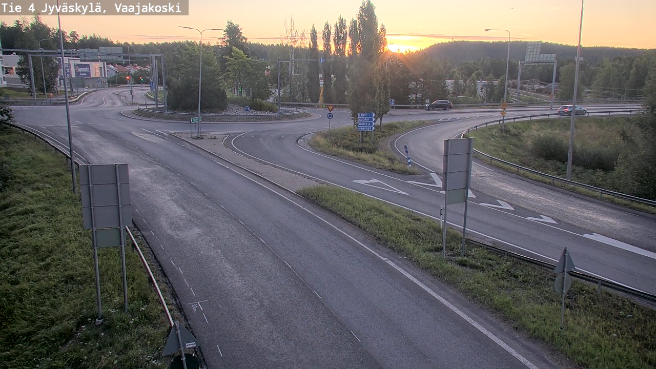Kelikamerat Kuva Tie 4 Jyväskylä, Vaajakoski, Jyväskylä, Keski-Suomi