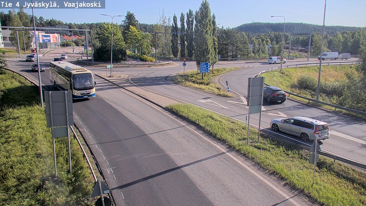Kelikamerat Kuva Tie 4 Jyväskylä, Vaajakoski, Jyväskylä, Keski-Suomi