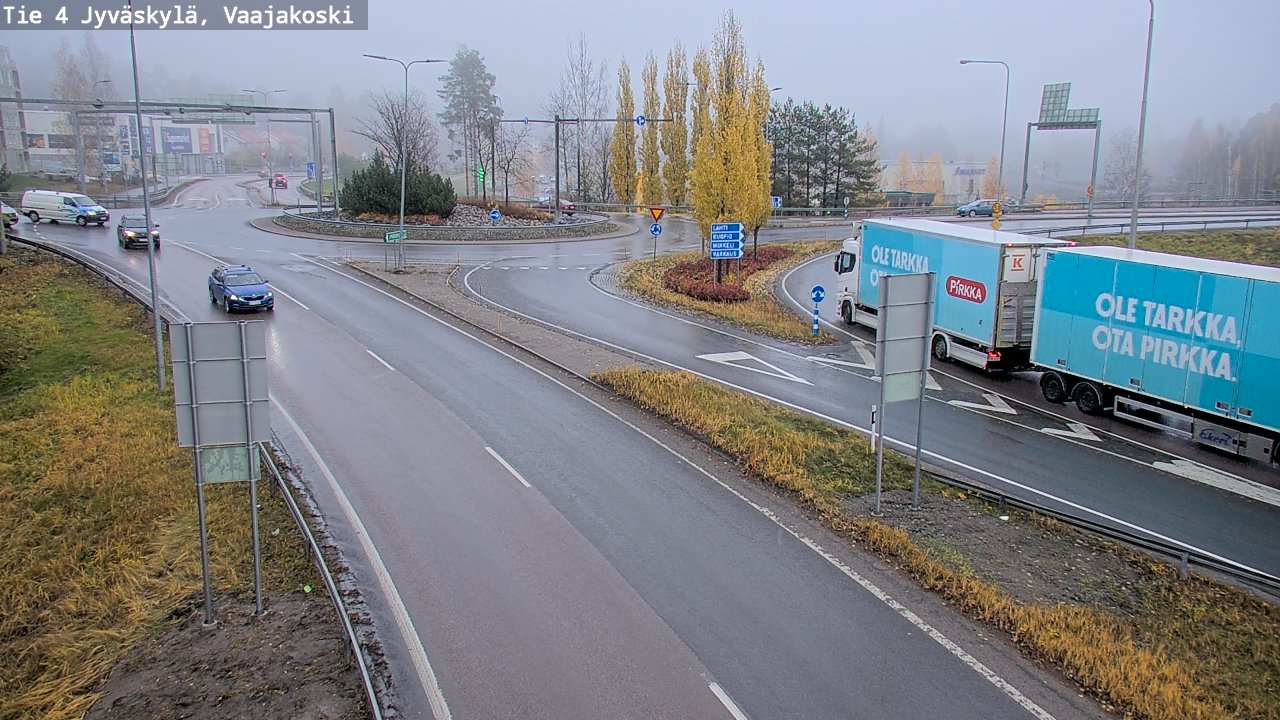 Kelikamerat Kuva Tie 4 Jyväskylä, Vaajakoski, Jyväskylä, Keski-Suomi