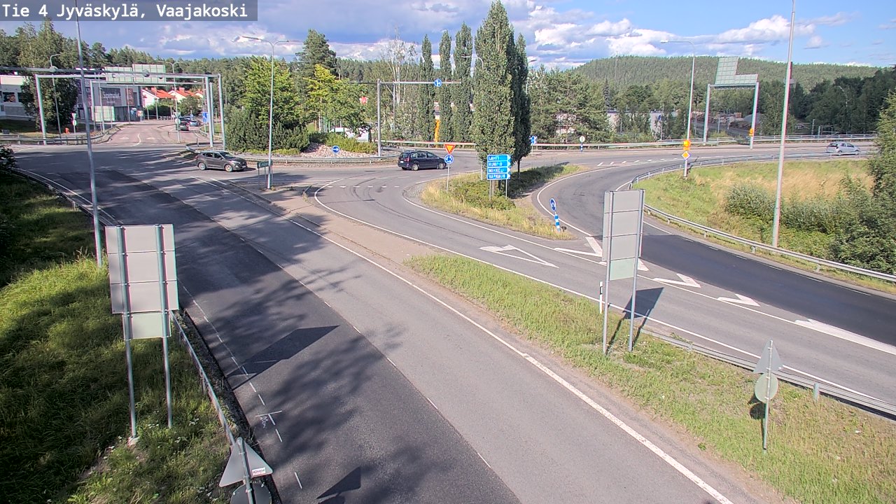 Kelikamerat Kuva Tie 4 Jyväskylä, Vaajakoski, Jyväskylä, Keski-Suomi