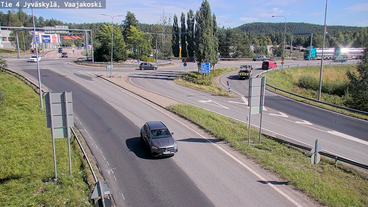 Kelikamerat Kuva Tie 4 Jyväskylä, Vaajakoski, Jyväskylä, Keski-Suomi