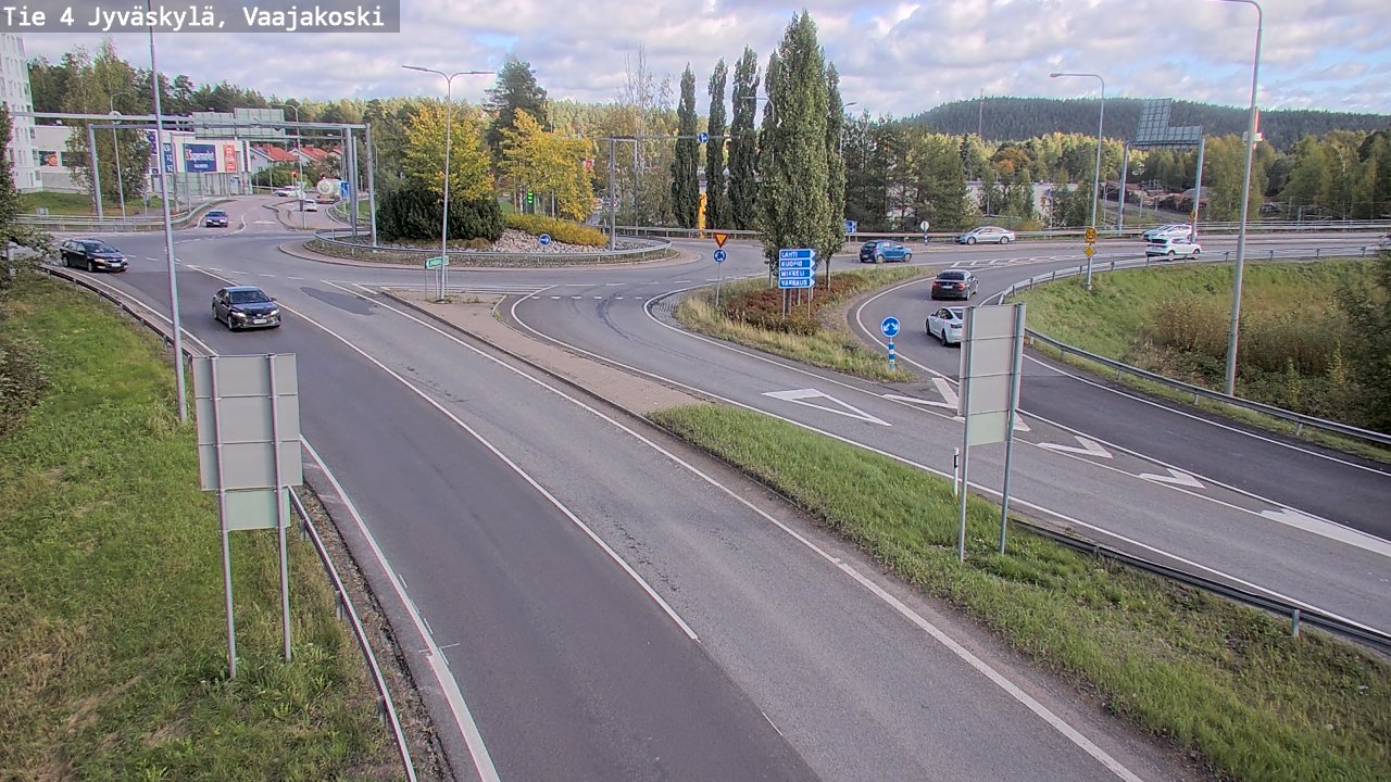 Weather Camera Image Road 4 Jyväskylä, Vaajakoski, Jyväskylä, Keski-Suomi