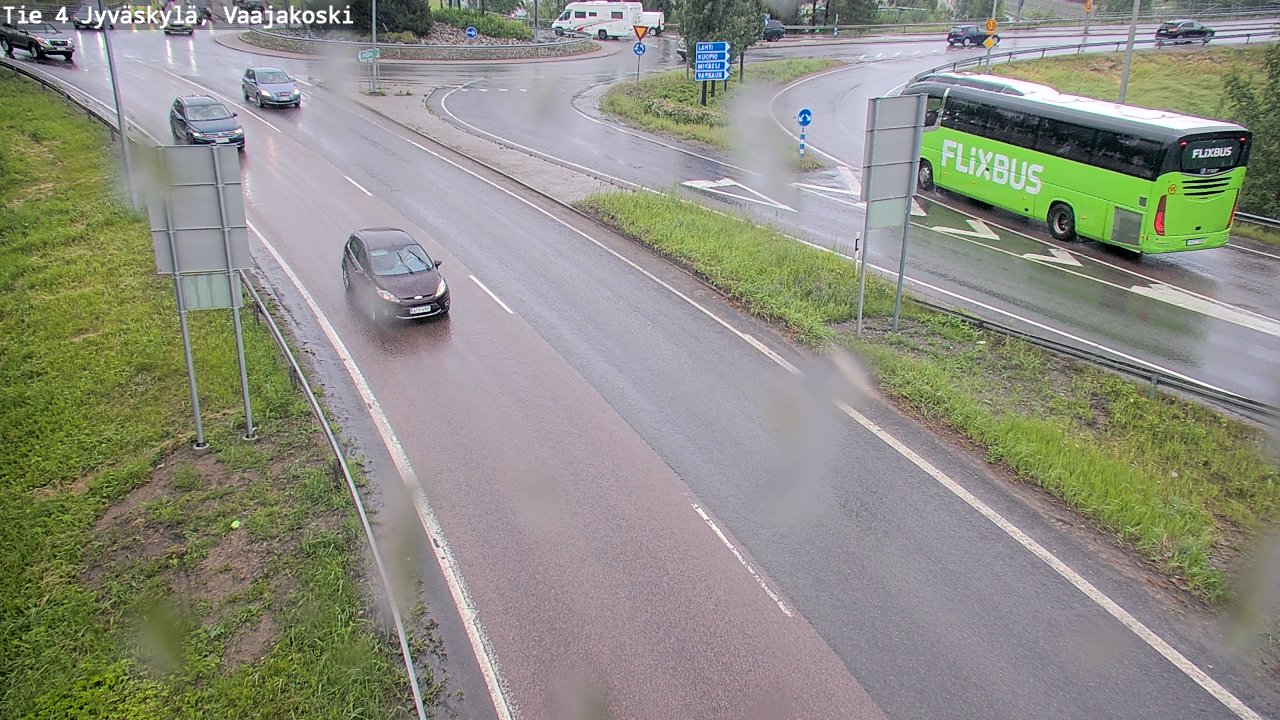 Kelikamerat Kuva Tie 4 Jyväskylä, Vaajakoski, Jyväskylä, Keski-Suomi