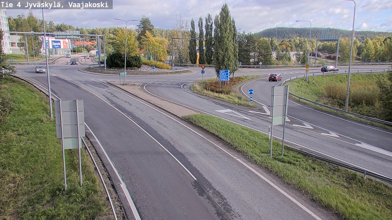 Weather Camera Image Road 4 Jyväskylä, Vaajakoski, Jyväskylä, Keski-Suomi