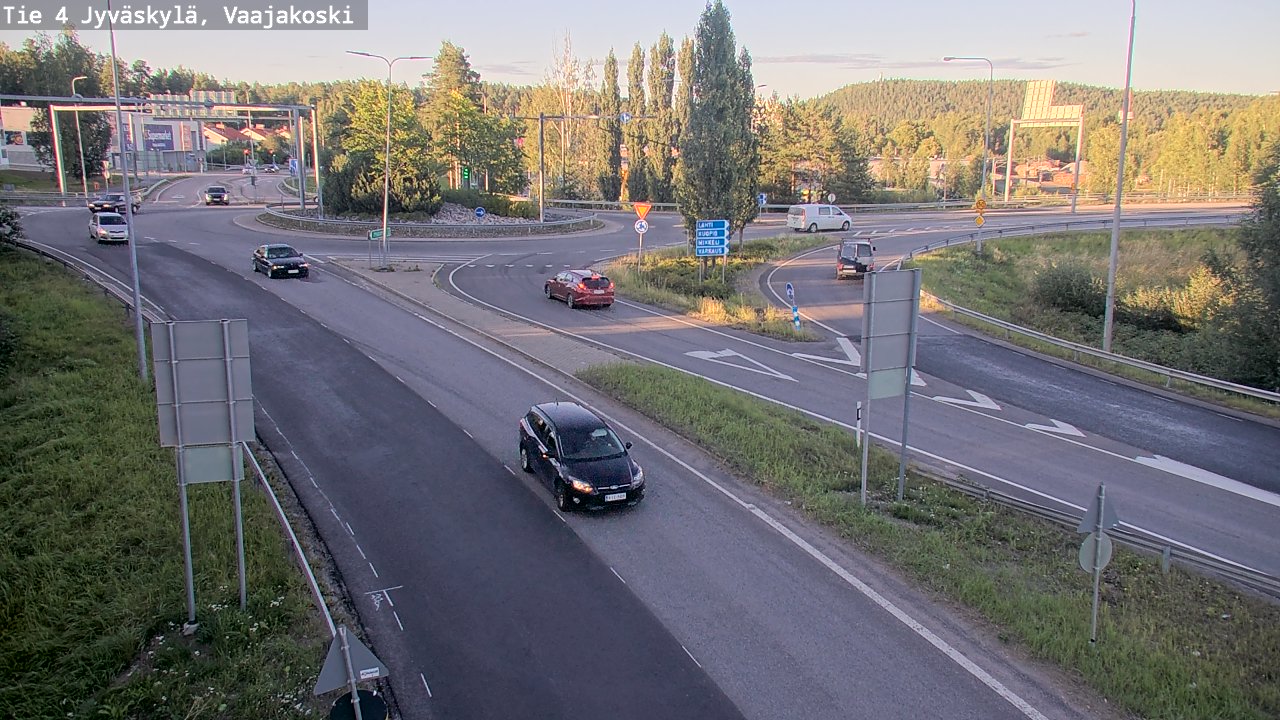 Kelikamerat Kuva Tie 4 Jyväskylä, Vaajakoski, Jyväskylä, Keski-Suomi